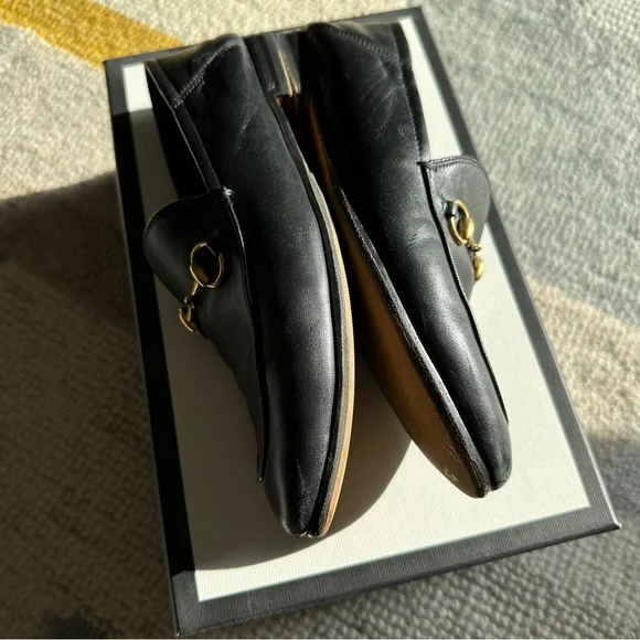 Gucci Brixton Horsebit Leather Loafers - Picture 6 of 10